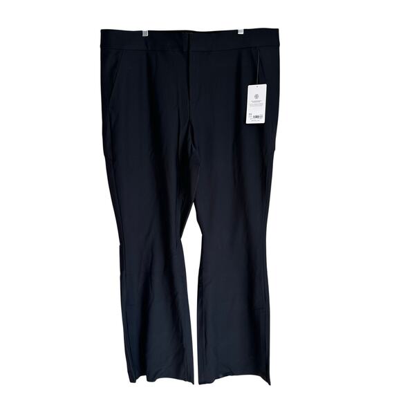 Athleta Stellar Flare Trouser Black 22 - Picture 2 of 11